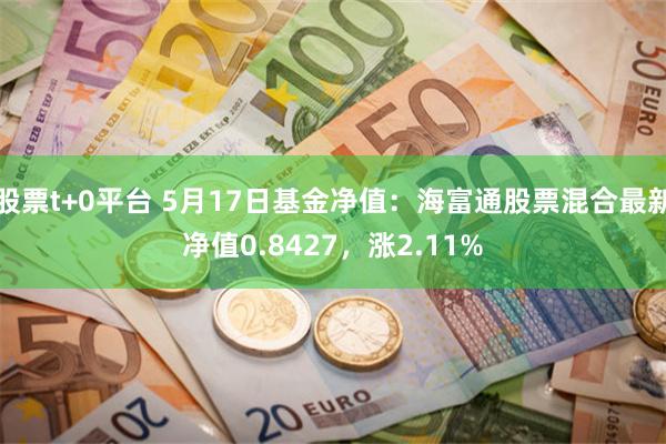 股票t+0平台 5月17日基金净值：海富通股票混合最新净值0.8427，涨2.11%