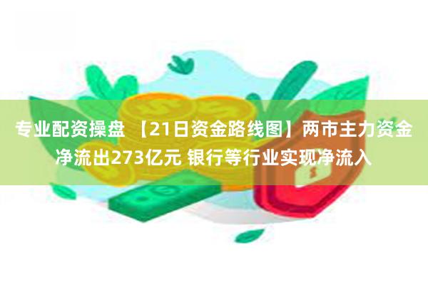 专业配资操盘 【21日资金路线图】两市主力资金净流出273亿元 银行等行业实现净流入