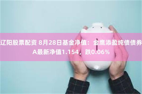 辽阳股票配资 8月28日基金净值：金鹰添盈纯债债券A最新净值1.154，跌0.06%